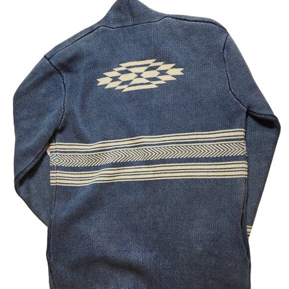 Love Stitch Women's The Montana Skies Cardigan NWT Indigo Medium - Picture 3 of 9